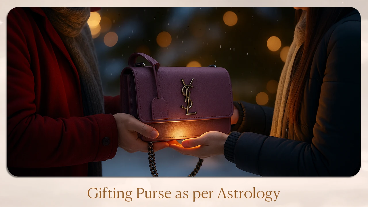 Gifting purse as per astrology